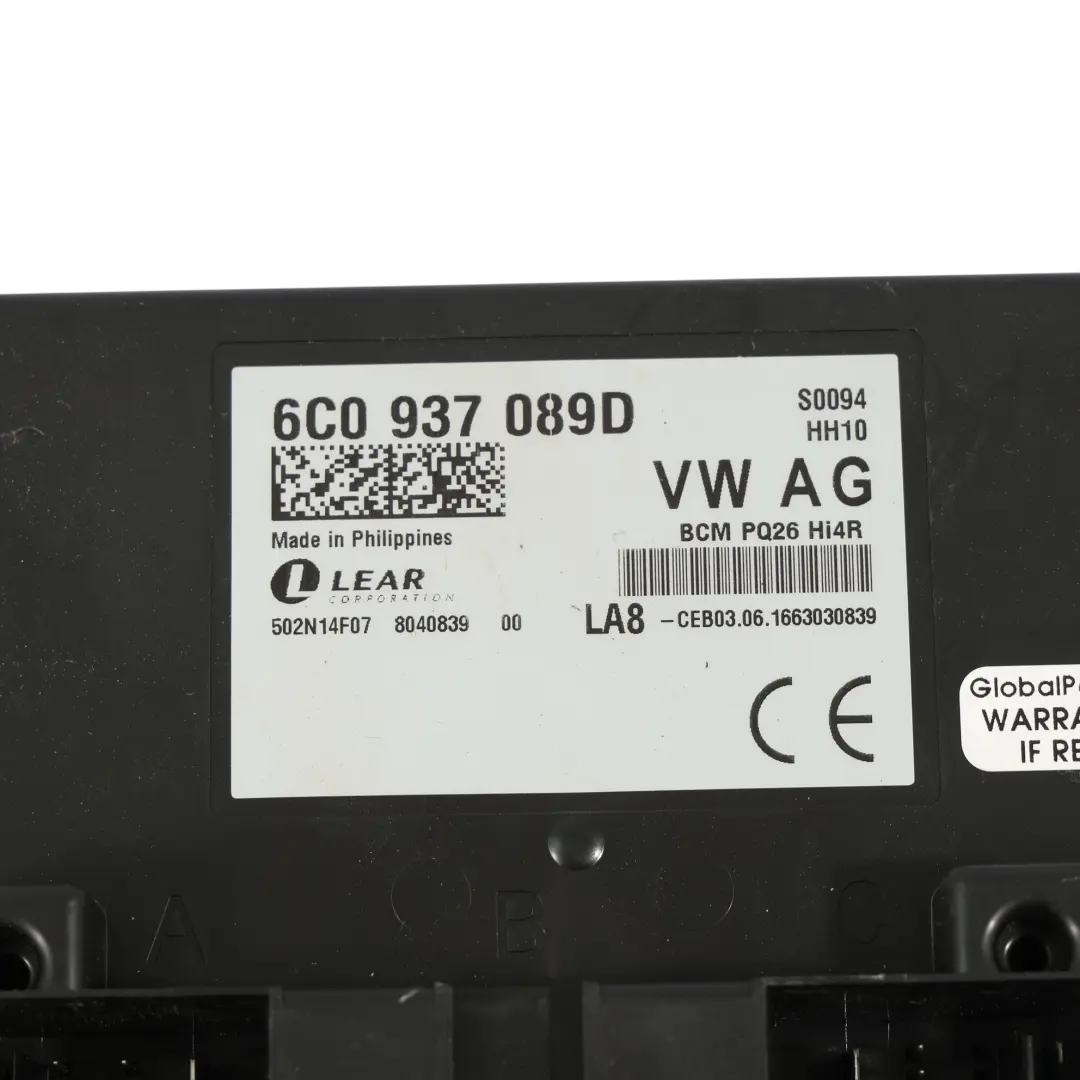 Kit ECU Motore Volkswagen Polo GTI 6R 1.8 TSI DAJA 192 CV BCM Chiave per con numero di parte 06K907425B Kit ECU Motore Volkswagen Polo GTI 6R 1.8 TSI DAJA 192 CV BCM Chiave - SKU 06K907425B-17 - Numero di parte 06K907425B