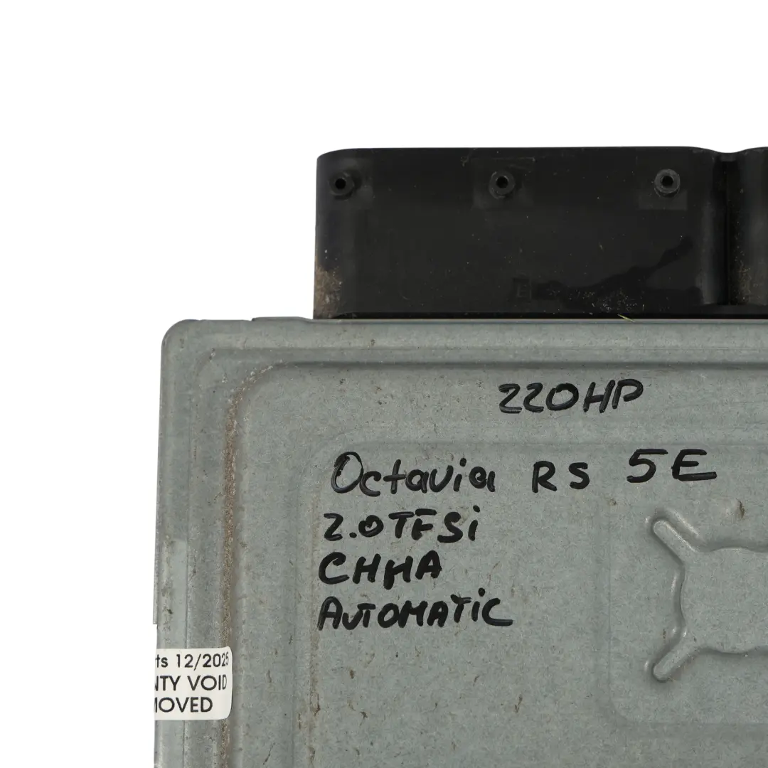 Skoda Octavia RS 5E 2.0TSI CHHA 220HP Kit Centralina Motore Automatic - SKU 06K907425B-19 - Numero di parte 06K907425B