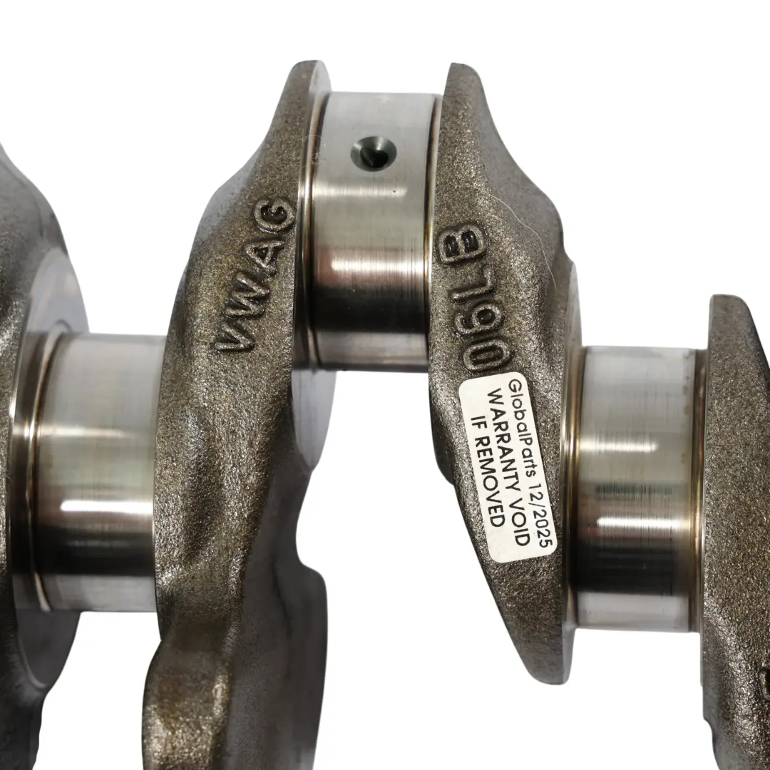 Crankshaft 050105189B to VW Volkswagen Polo GTI 6R Golf Mk7 Petrol Engine with Part number 06L105101 VW Volkswagen Polo GTI 6R Golf Mk7 Petrol Engine Crankshaft 050105189B - SKU 06L105101 - Part number 06L105101