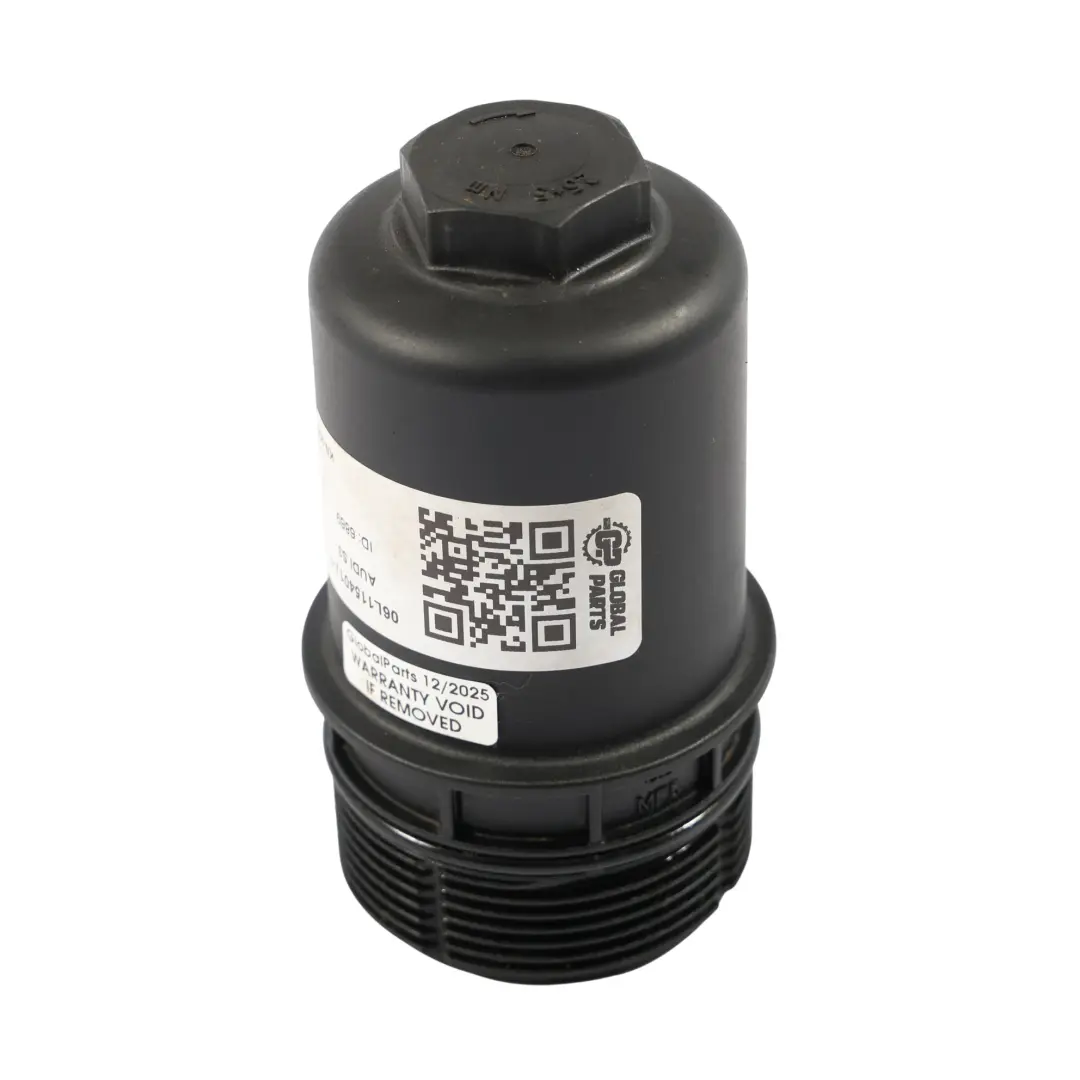 VW Tiguan Audi A3 8V A4 Q7 4L Couvercle Boîtier Filtre Huile Moteur - SKU 06L115401J-1 - Numéro de pièce 06L115401J