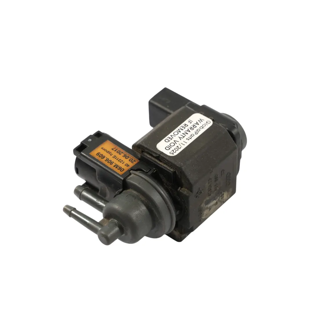 Vuoto Convertitore Pressione Valvola Solenoide 3.0 TFSI per Audi A5 S5 F5 con numero di parte 06M906609 Audi A5 S5 F5 Vuoto Convertitore Pressione Valvola Solenoide 3.0 TFSI - SKU 06M906609 - Numero di parte 06M906609