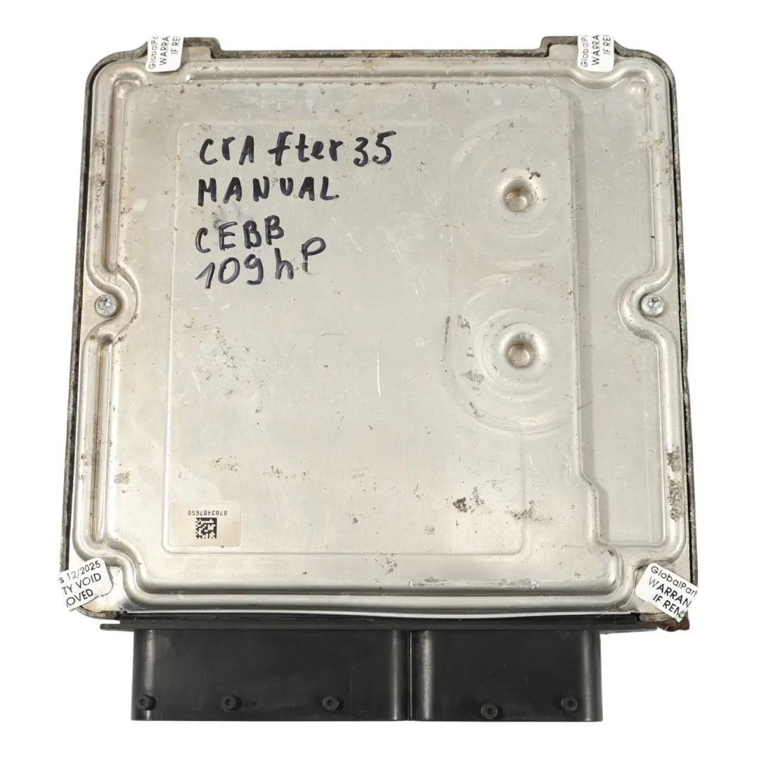 Mk1 2E 2.5TDI CEBB 109HP Sterownik Silnika Kit Manual do VW Crafter o numerze 076906022N VW Crafter Mk1 2E 2.5TDI CEBB 109HP Sterownik Silnika Kit Manual - SKU 076906022N-2 - Numer Części 076906022N