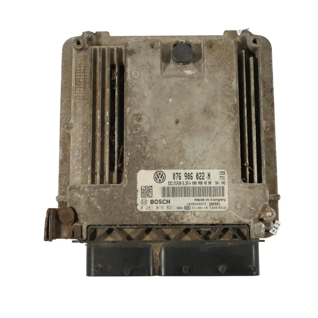 VW Crafter Mk1 2E 2.5 TDI CEBB 109HP Engine Control ECU Kit Manual - SKU 076906022N-2 - Part number 076906022N