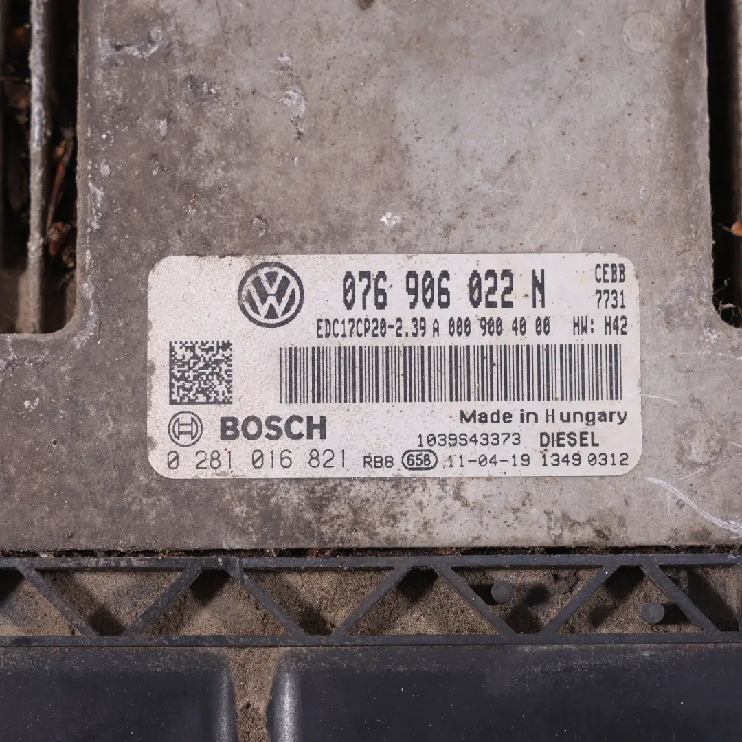 Mk1 2E 2.5TDI CEBB 109PS Motor Steuerung ECU Kit Manuelles für VW Crafter mit Teilenummer 076906022N VW Crafter Mk1 2E 2.5TDI CEBB 109PS Motor Steuerung ECU Kit Manuelles - SKU 076906022N-2 - Teilenummer 076906022N