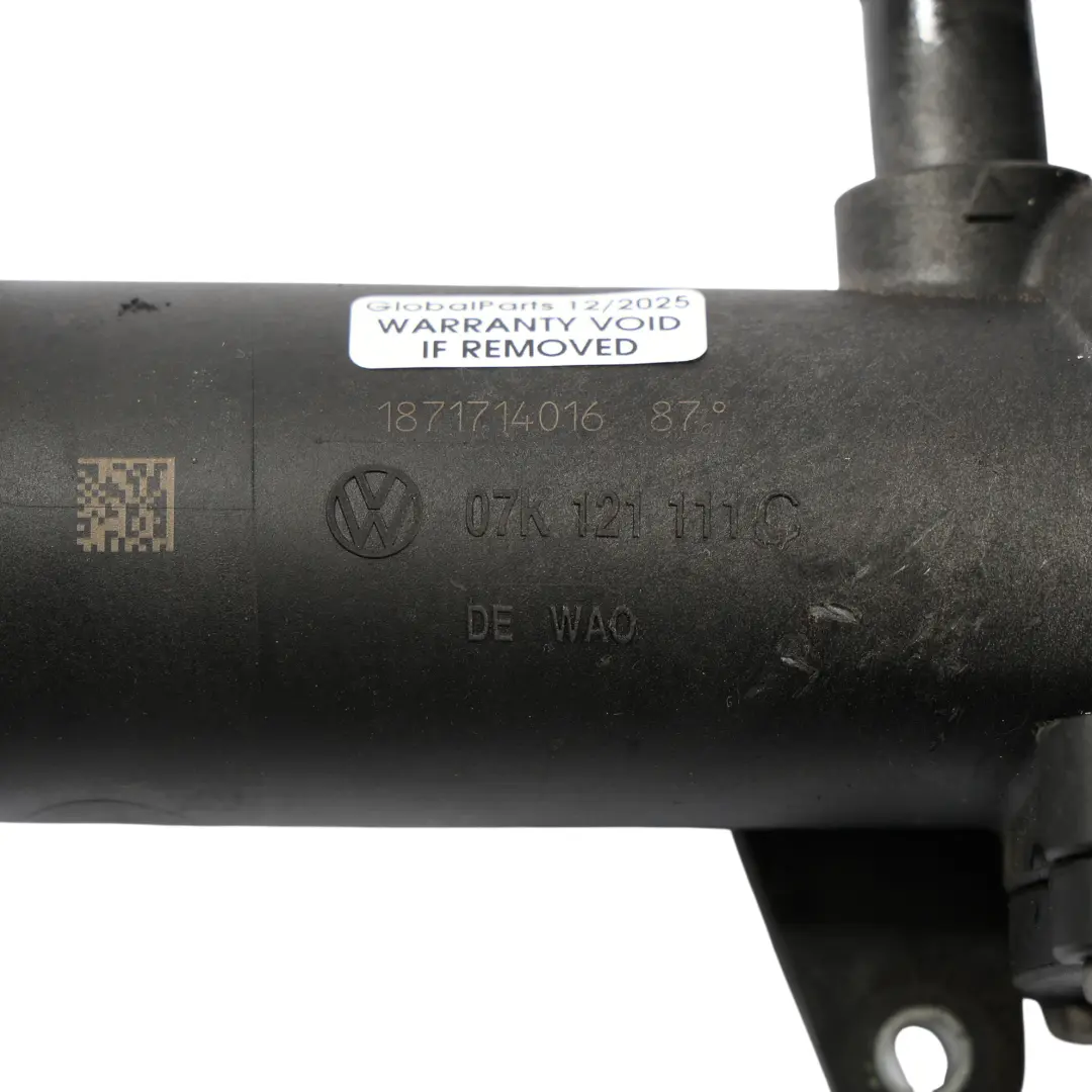 Boîtier Thermostat Liquide Refroidissement 2.5 TFSI DAZA pour Audi RS3 8V à propos du numéro de pièce 07K121111C Audi RS3 8V Boîtier Thermostat Liquide Refroidissement 2.5 TFSI DAZA - SKU 07K121111C - Numéro de pièce 07K121111C