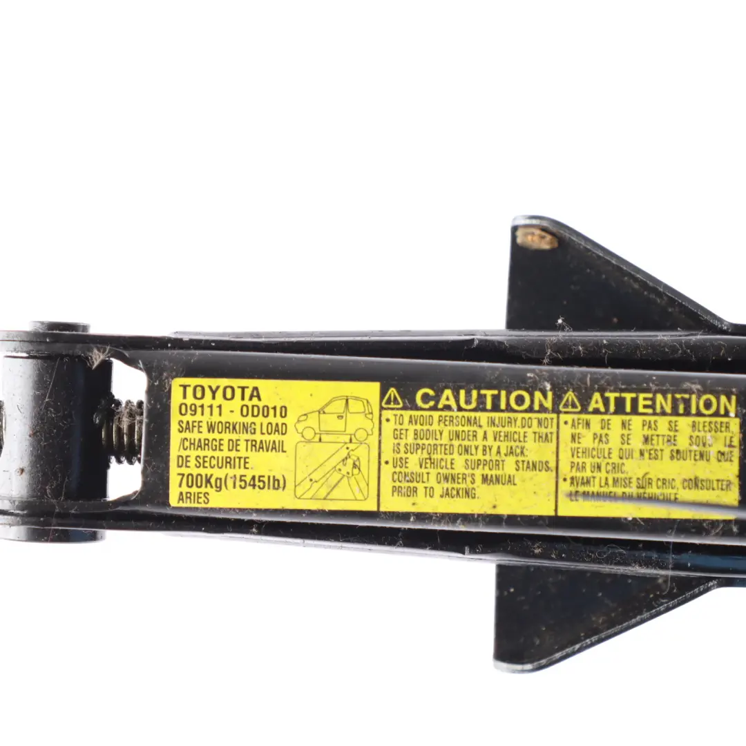 Toyota Yaris XP10 Car Emergency Lifting Jack Spare Wheel Tool - SKU 091110D010 - Part number 091110D010