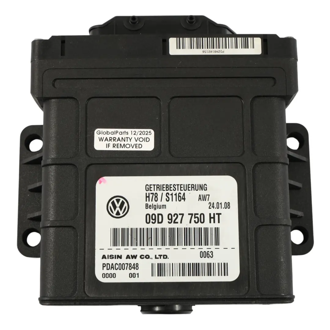 Audi Q7 4L Cambio Automatico Unità Di Controllo Modulo - SKU 09D927750HT - Numero di parte 09D927750HT