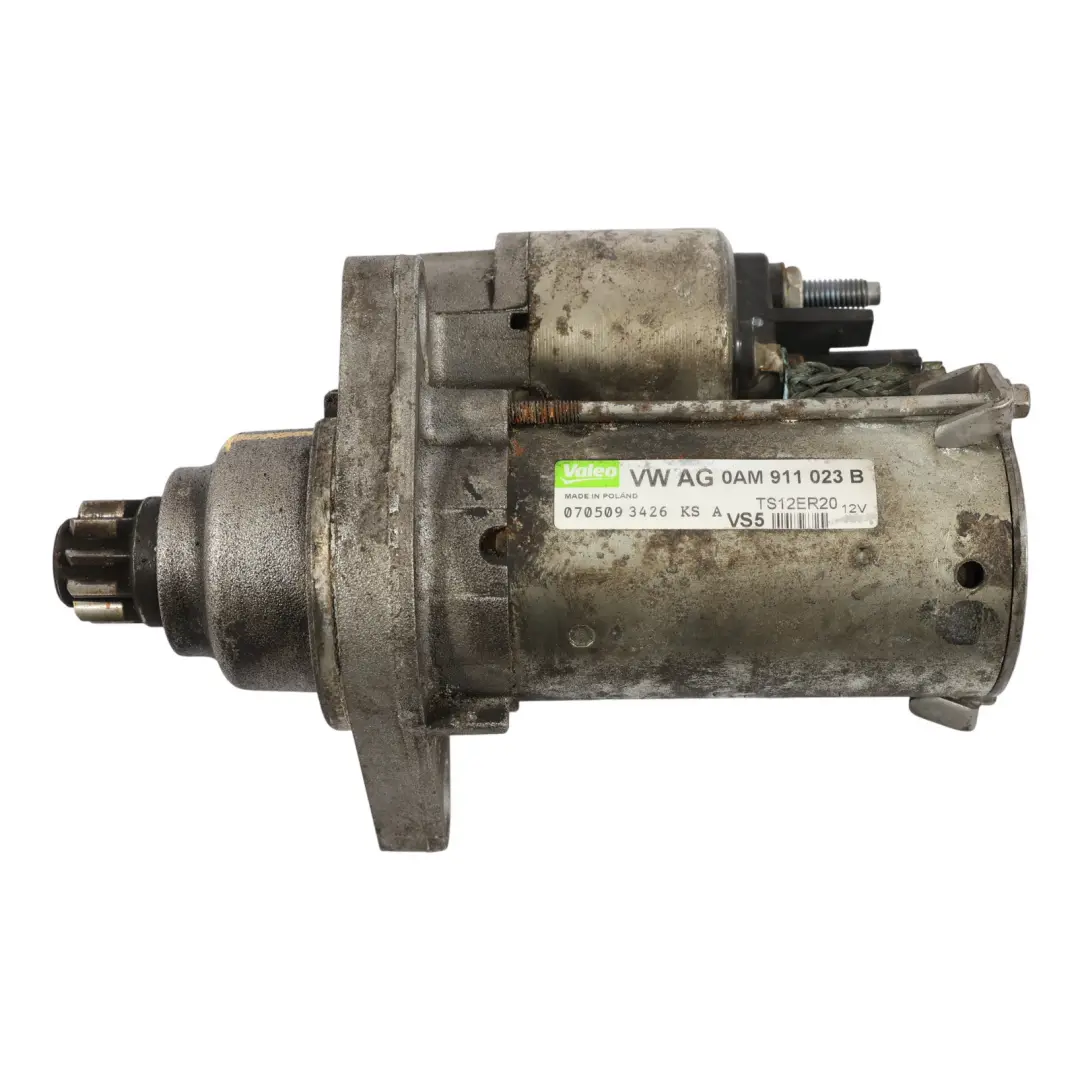 Mk3 Motorino D'Avviamento Cambio DSG 1.4 TSI CAVD per Volkswagen Scirocco con numero di parte 0AM911023B Volkswagen Scirocco Mk3 Motorino D'Avviamento Cambio DSG 1.4 TSI CAVD - SKU 0AM911023B - Numero di parte 0AM911023B