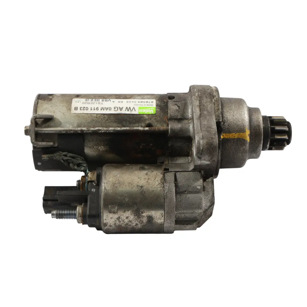 Mk3 Anlasser DSG Getriebe 1.4 TSI CAVD für Volkswagen Scirocco mit Teilenummer 0AM911023B Volkswagen Scirocco Mk3 Anlasser DSG Getriebe 1.4 TSI CAVD - SKU 0AM911023B - Teilenummer 0AM911023B