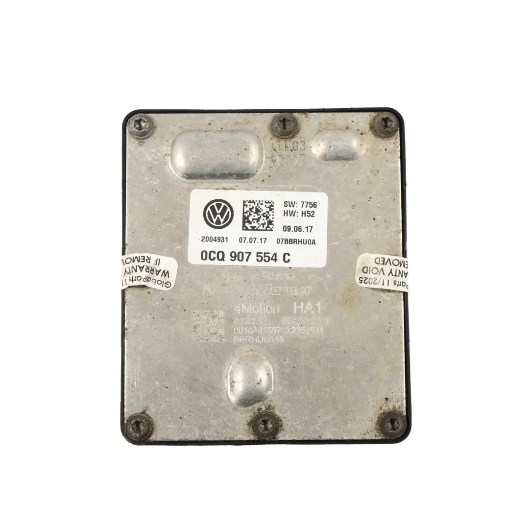 Module De Différentiel Arrière Quattro pour Audi A3 S3 8V à propos du numéro de pièce 0CQ907554C Audi A3 S3 8V Module De Différentiel Arrière Quattro - SKU 0CQ907554C - Numéro de pièce 0CQ907554C