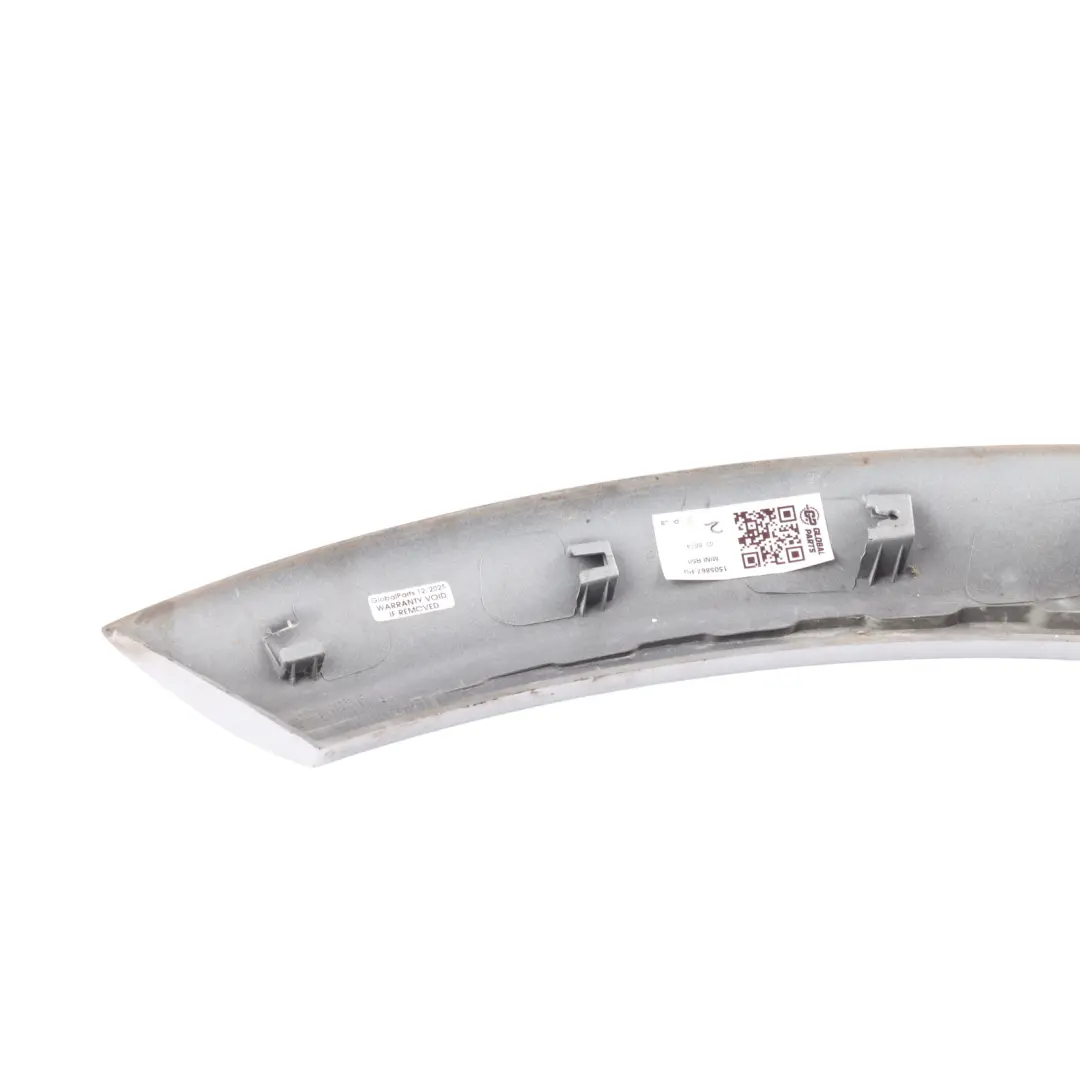 Mini R50 R52 R53 Wheel Arch Bonnet Trim Front Left N/S 1505867 Pure Silver - 900 - SKU 1505867-PS - Part number 1505867-PS