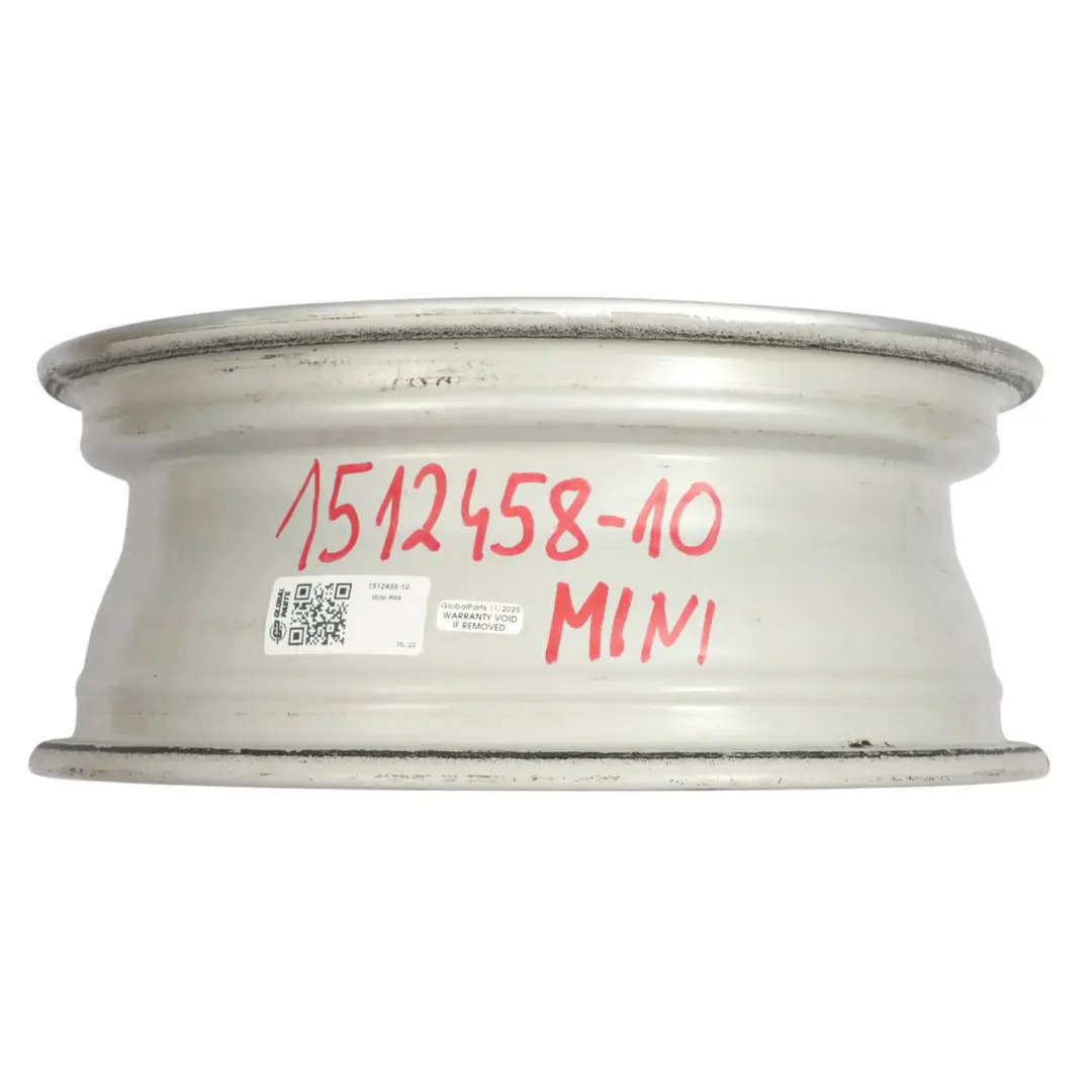Mini Cooper One R50 R56 Felga Aluminiowa Srebrna 15" ET:45 5,5J - SKU 1512458-10 - Numer Części 1512458