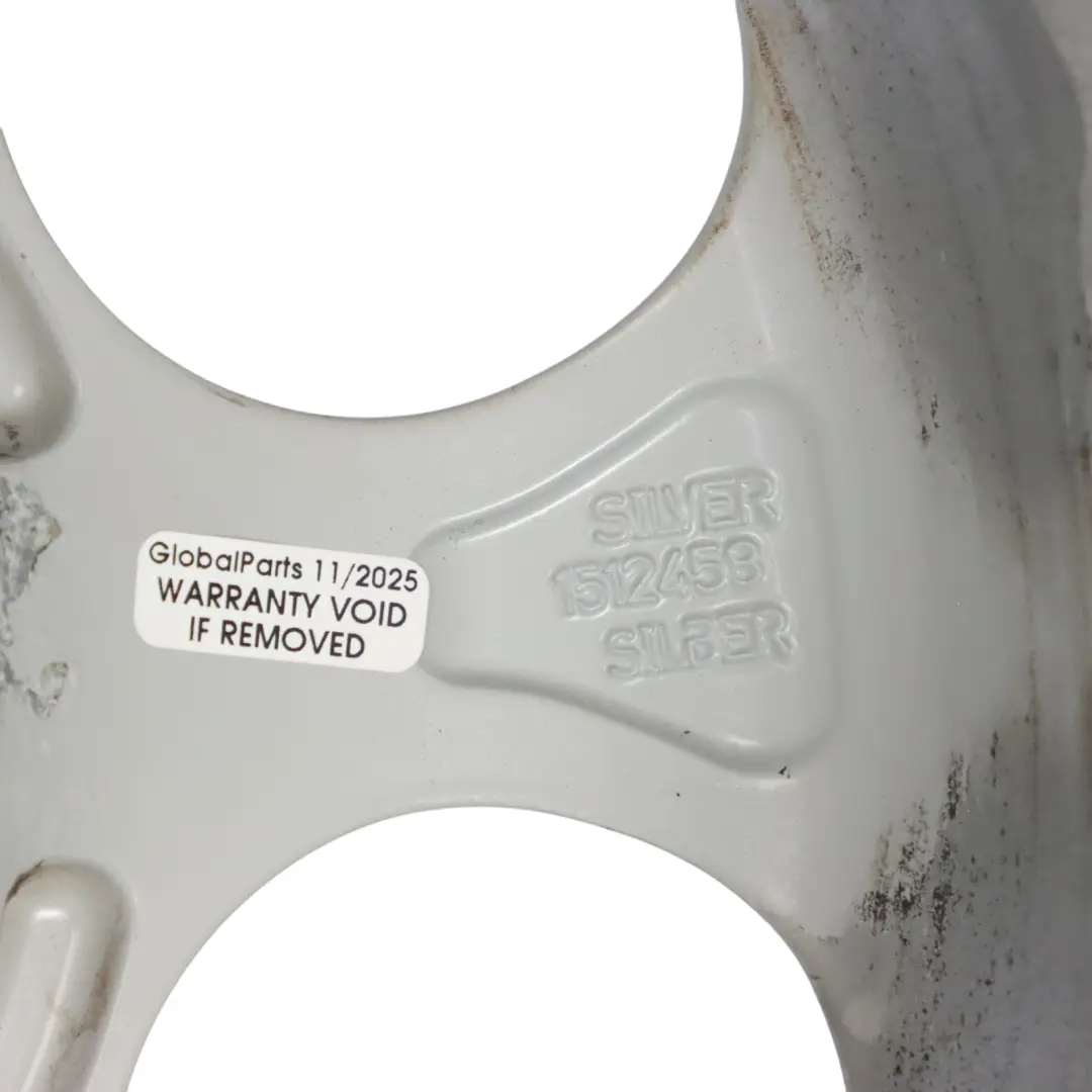 Jante Alliage Argent 15" ET:45 5,5J 7 Trous 81 pour Mini Cooper One R50 R56 à propos du numéro de pièce 1512458 Mini Cooper One R50 R56 Jante Alliage Argent 15" ET:45 5,5J 7 Trous 81 - SKU 1512458-10 - Numéro de pièce 1512458