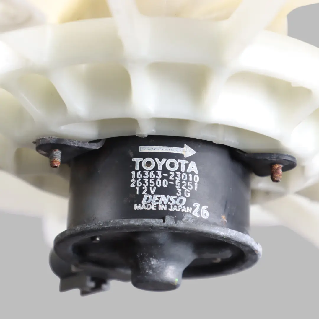 Mk1 Radiator Fan Engine Cooling Coolant Unit to Toyota Yaris with Part number 167110J010 Toyota Yaris Mk1 Radiator Fan Engine Cooling Coolant Unit - SKU 167110J010 - Part number 167110J010