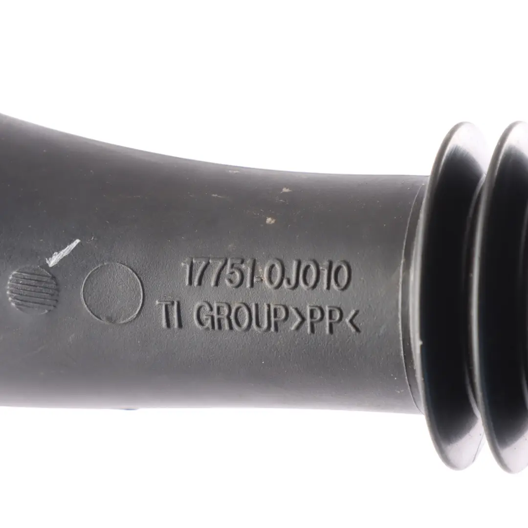 Mk1 XP10 Air Intake Pipe Filtered Air Tube Line 17751-0J010 to Toyota Yaris with Part number 177510J010 Toyota Yaris Mk1 XP10 Air Intake Pipe Filtered Air Tube Line 17751-0J010 - SKU 177510J010 - Part number 177510J010