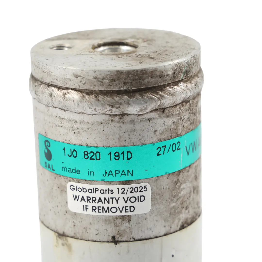 8N VW Golf Mk4 Aire Acondicionado Tanque Secador Receptor para Audi TT con número de pieza 1J0820191D Audi TT 8N VW Golf Mk4 Aire Acondicionado Tanque Secador Receptor - SKU 1J0820191D - Número de pieza 1J0820191D