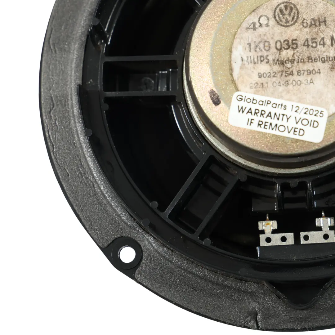 VW Volkswagen Golf 5 Rear Door Speaker Left Right N/O/S Loudspeaker - SKU 1K0035454M - Part number 1K0035454M