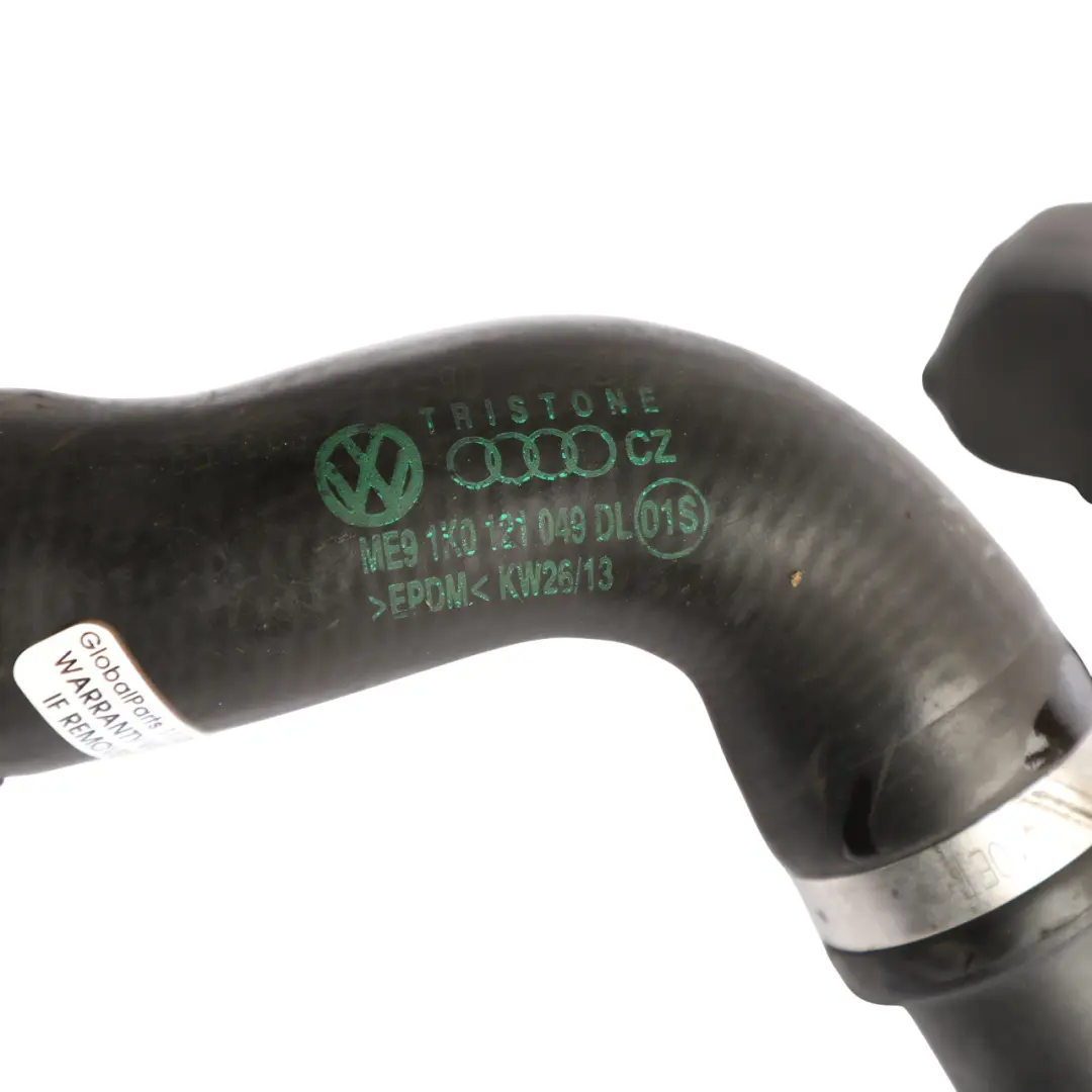 Volkswagen Touran 1T Water Coolant Pipes Hoses Line 1.4 TSI - SKU 1K0121049DL - Part number 1K0121049DL