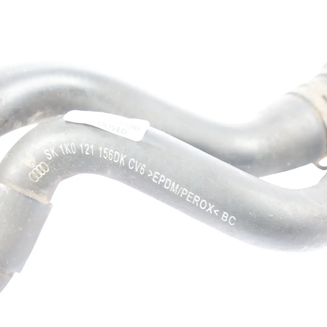 Volkswagen Audi Seat Skoda Tuyaux Eau Liquide Refroidisement 1.2 TSI - SKU 1K0121156DK - Numéro de pièce 1K0121156DK