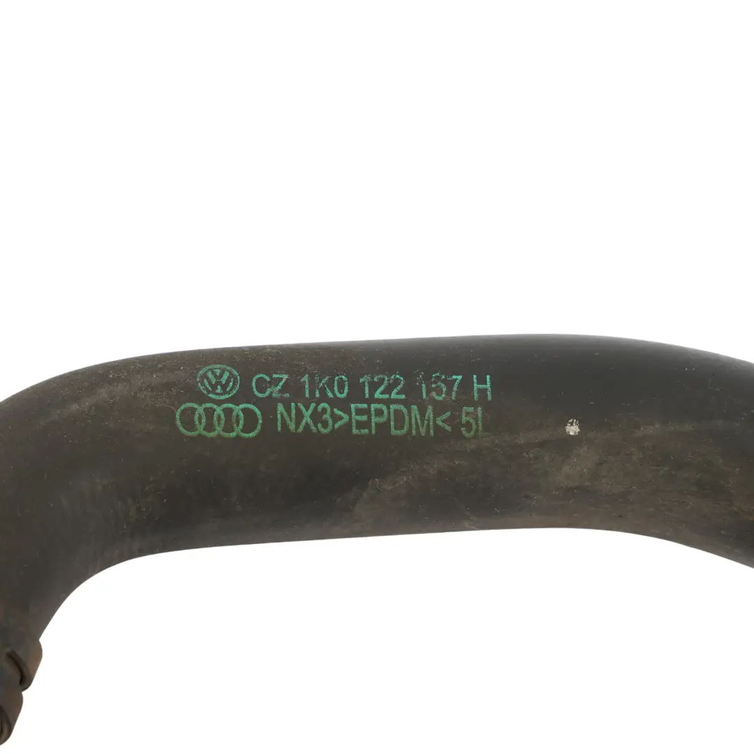 Volkswagen VW Golf Mk5 Radiator Water Coolant Pipe Hose Line - SKU 1K0122157H - Part number 1K0122157H