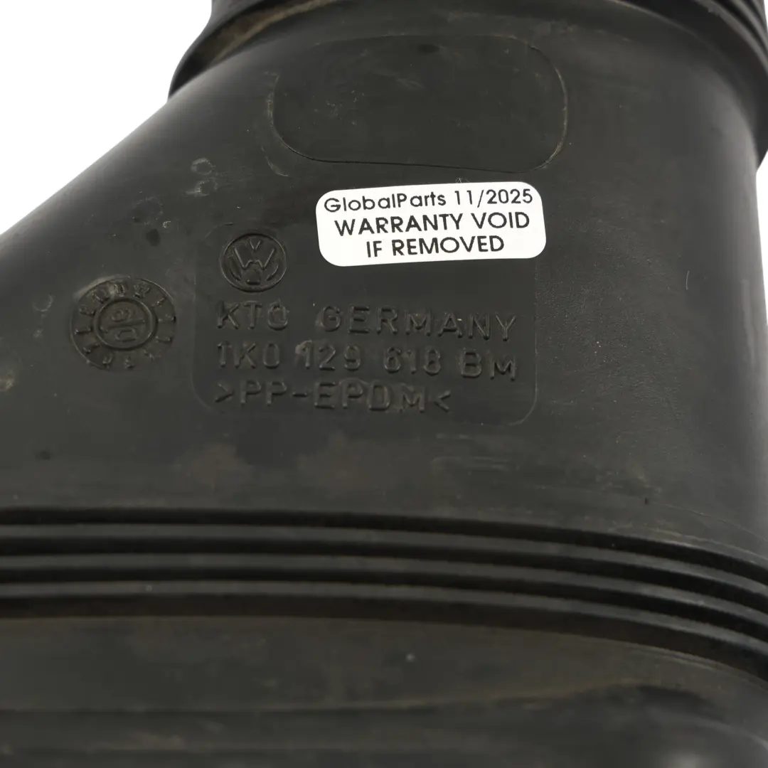Audi TT 8J Caja Del Filtro De Aire Tubo De Admisión 2.0 TFSI 1K0129618BF - SKU 1K0129618BM - Número de pieza 1K0129618BM