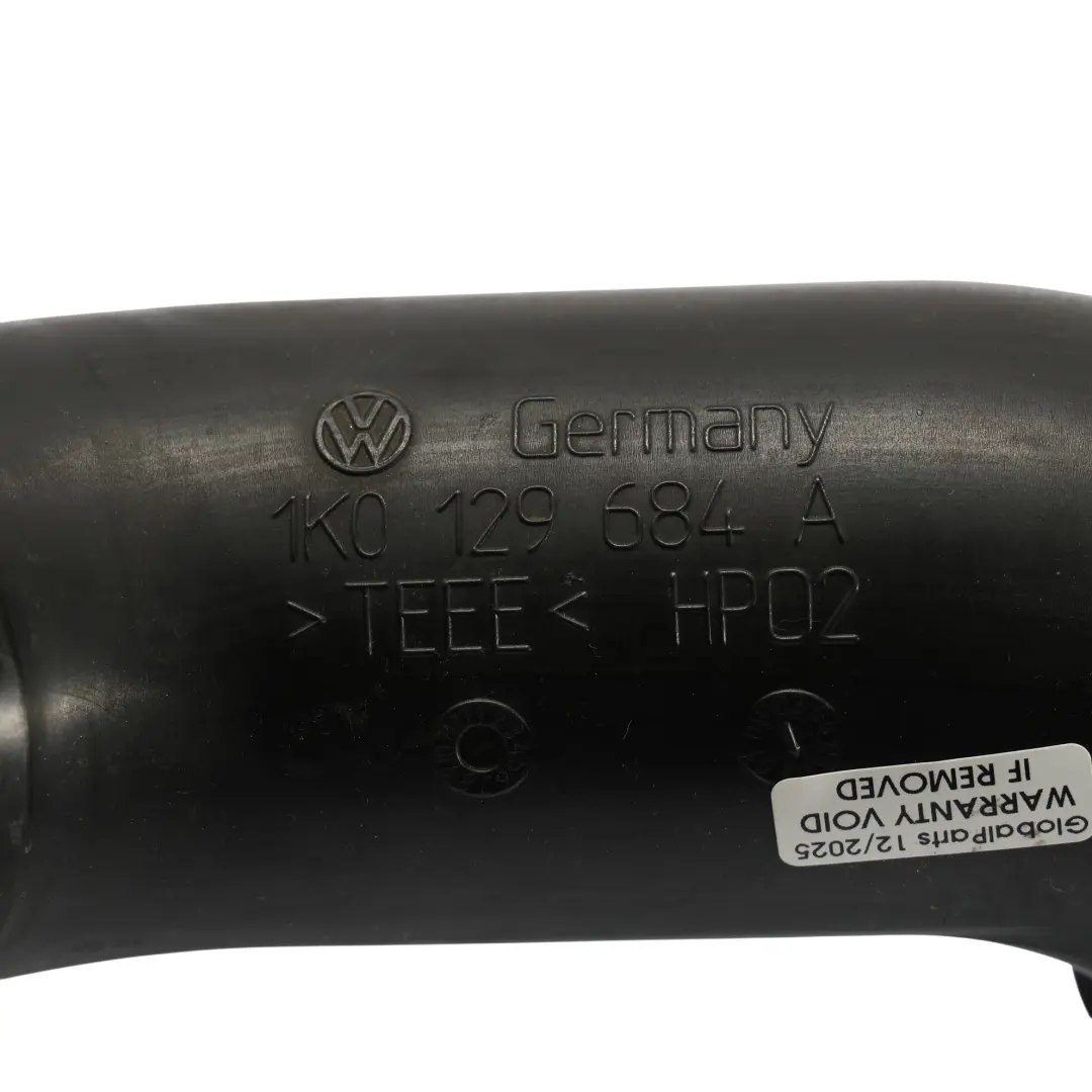 Volkswagen VW Golf V Turbo Rura Wąż Przewód Powietrza 2.0 SDI - SKU 1K0129684A - Numer Części 1K0129684A