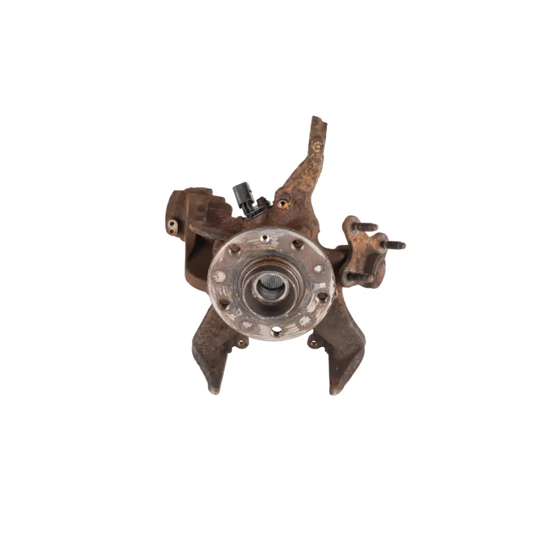 VW Golf Mk5 Wheel Carrier Front Left N/S Suspension Hub Mount Knuckle - SKU 1K0407255T-2 - Part number 1K0407255T