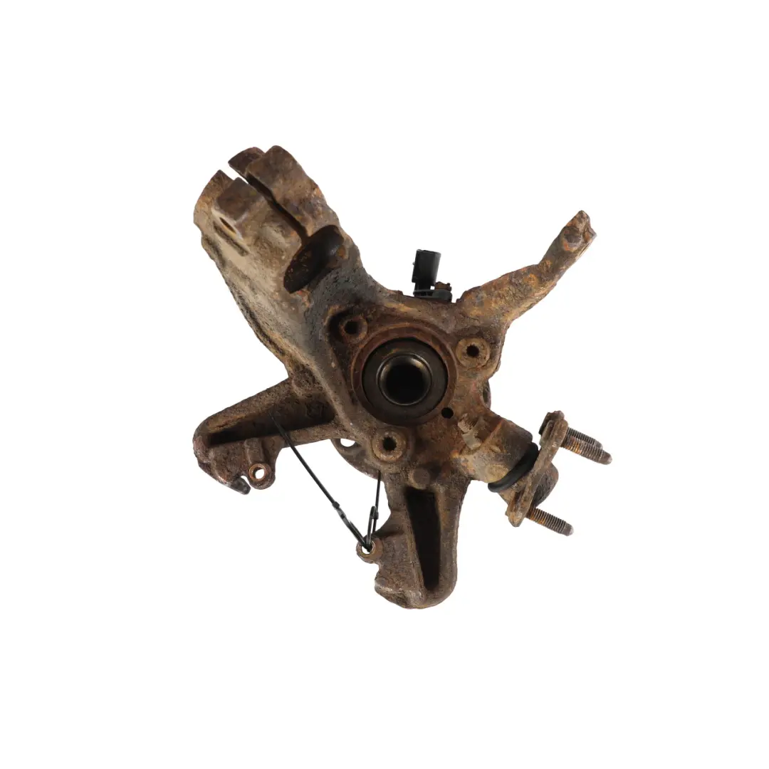 VW Golf Mk5 Wheel Carrier Front Right O/S Suspension Mount Knuckle - SKU 1K0407256T-2 - Part number 1K0407256T