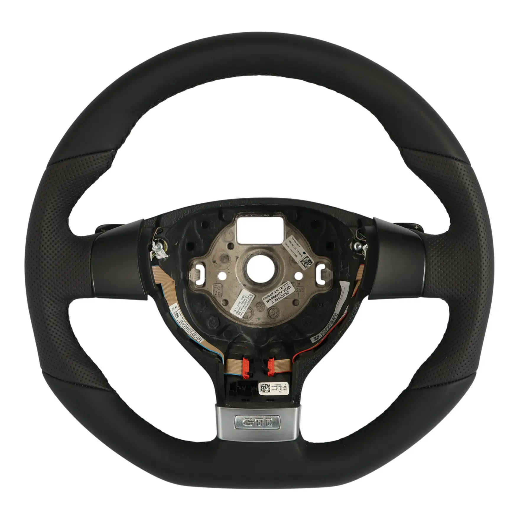 Volkswagen Golf MK5 GTI Kierownica NOWA Czarna Skóra Ścięta 1K0419091CF