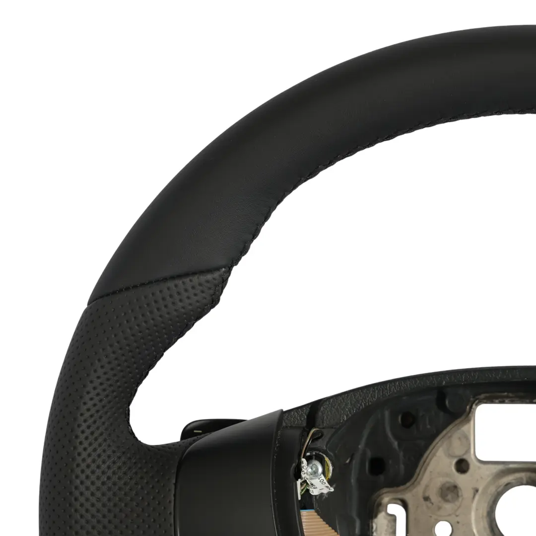 MK5 GTI Steering Wheel NEW Black Leather Flat Bottom to Volkswagen Golf with Part number 1K0419091CF Volkswagen Golf MK5 GTI Steering Wheel NEW Black Leather Flat Bottom - SKU 1K0419091CF-1 - Part number 1K0419091CF