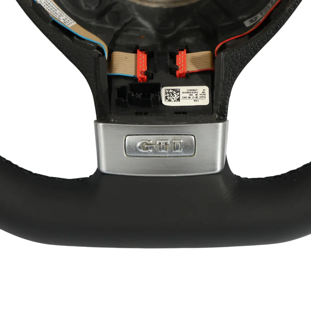 MK5 GTI Lenkrad NEU Schwarz Leder Flachboden für Volkswagen Golf mit Teilenummer 1K0419091CF Volkswagen Golf MK5 GTI Lenkrad NEU Schwarz Leder Flachboden - SKU 1K0419091CF-1 - Teilenummer 1K0419091CF