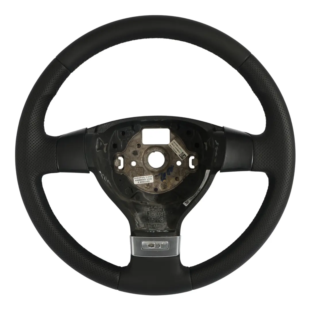 VW Volkswagen Golf 5 GT NUOVO Volante in pelle nera - SKU 1K0419091CJ-1 - Numero di parte 1K0419091CJ