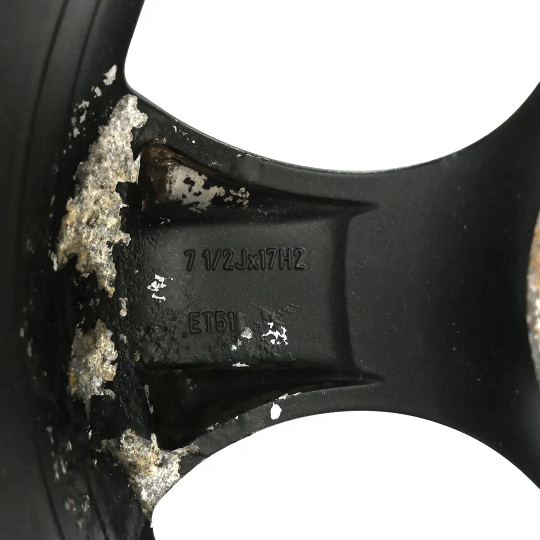 VW Volkswagen Golf Mk5 GTI Gris Llanta Aleación 17" 7.5J ET:51 - SKU 1K0601025AC-4 - Número de pieza 1K0601025AC