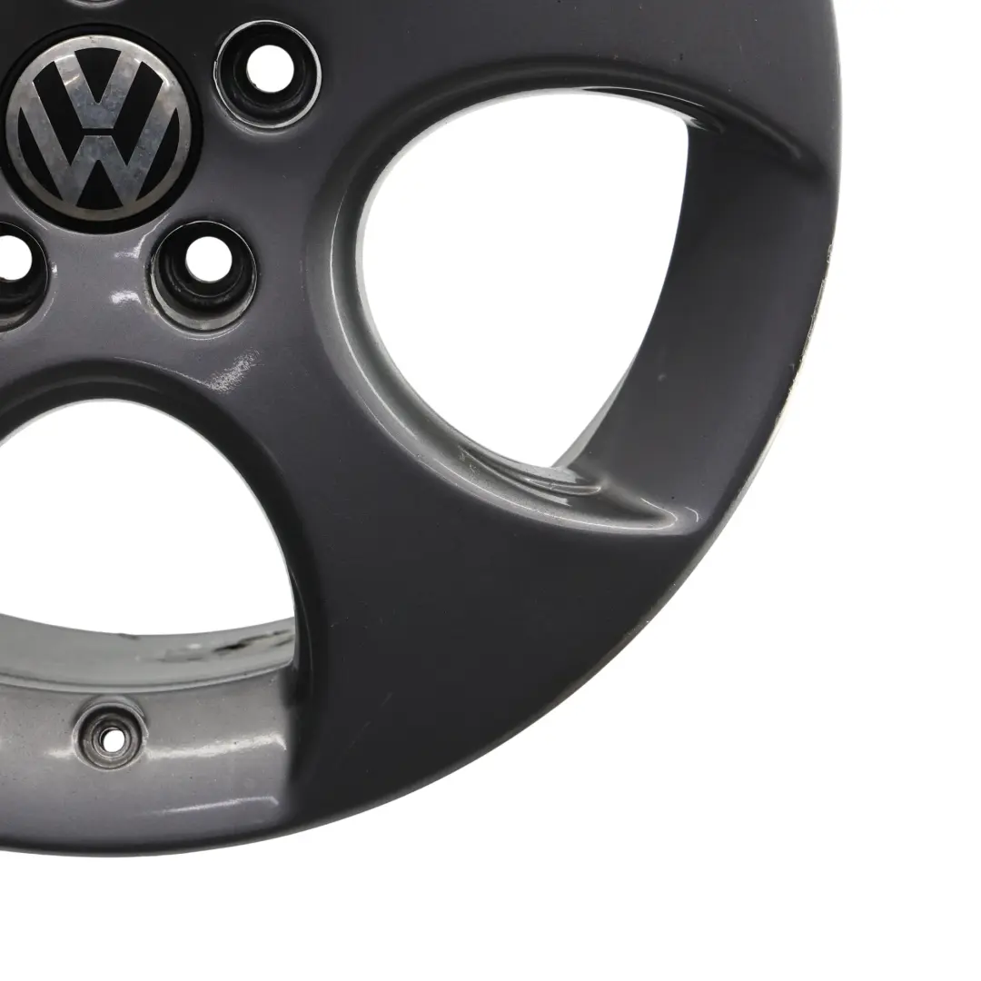 VW Volkswagen Golf Mk5 GTI Graue Leichtmetallfelge 17" 7,5J ET:51 - SKU 1K0601025AC-4 - Teilenummer 1K0601025AC