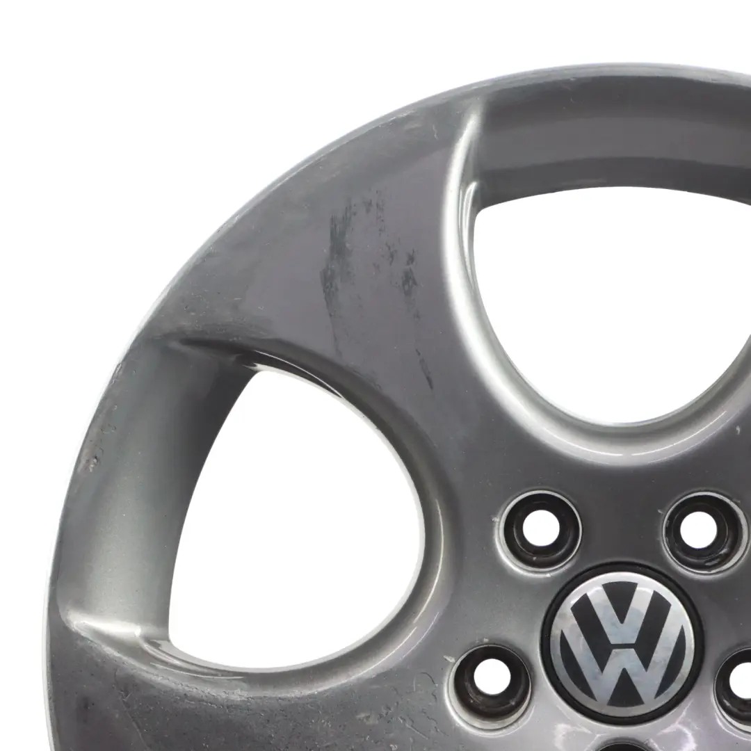 VW Volkswagen Golf Mk5 GTI Cerchio In Lega Argento 17" ET:51 7.5J - SKU 1K0601025AC-5 - Numero di parte 1K0601025AC