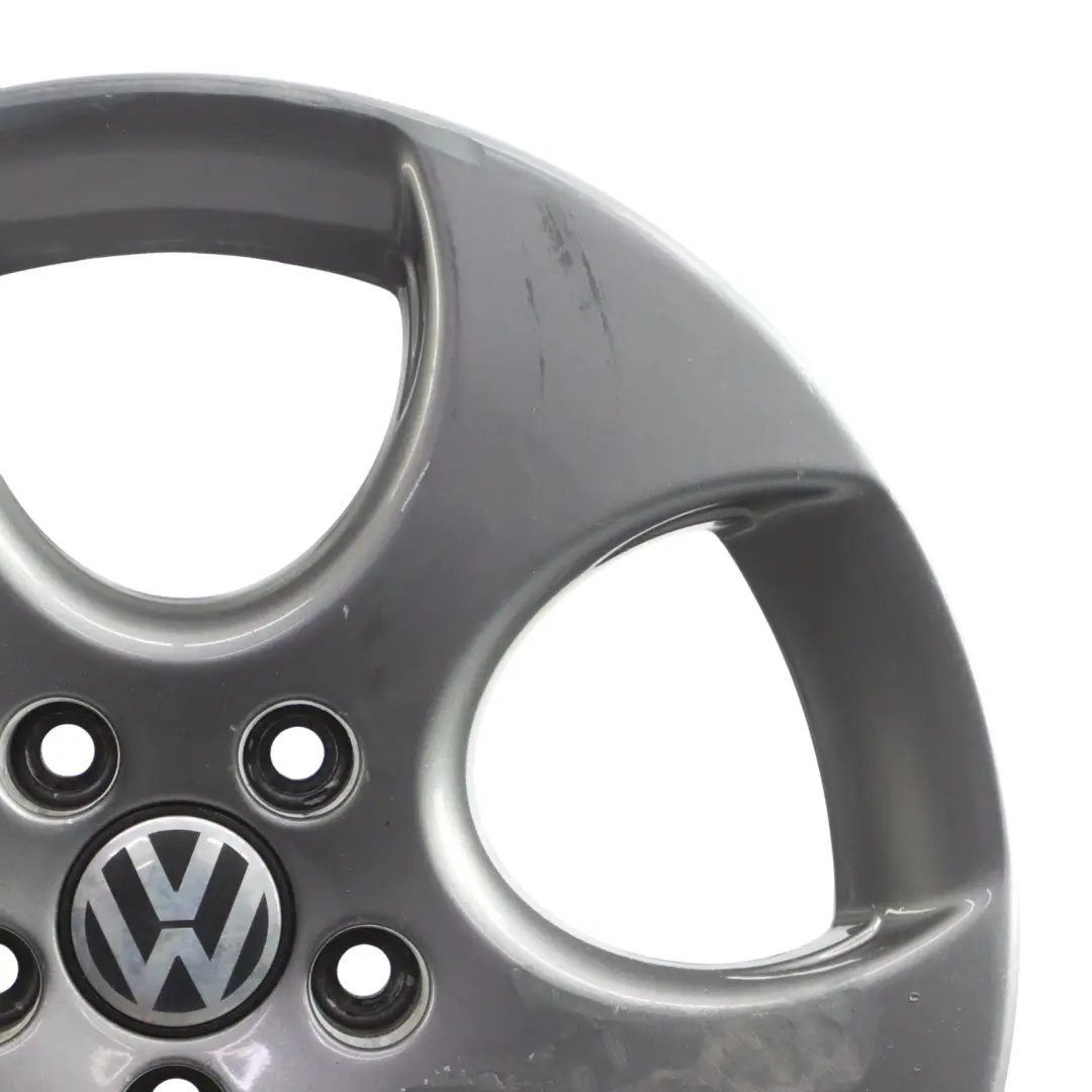Volkswagen Golf Mk5 GTI Felga Aluminiowa Srebrna 17" ET:51 7.5J - SKU 1K0601025AC-5 - Numer Części 1K0601025AC