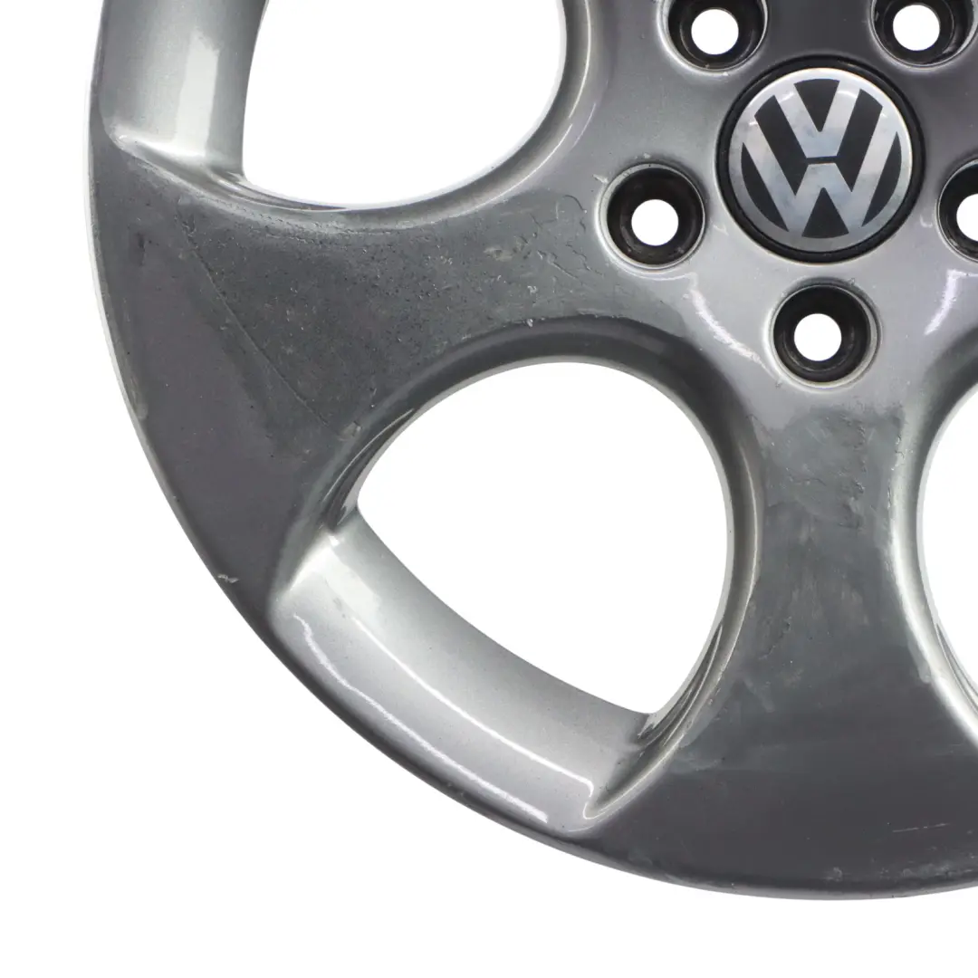 VW Volkswagen Golf Mk5 GTI Jante Alliage Argentée 17" ET:51 7,5J - SKU 1K0601025AC-5 - Numéro de pièce 1K0601025AC