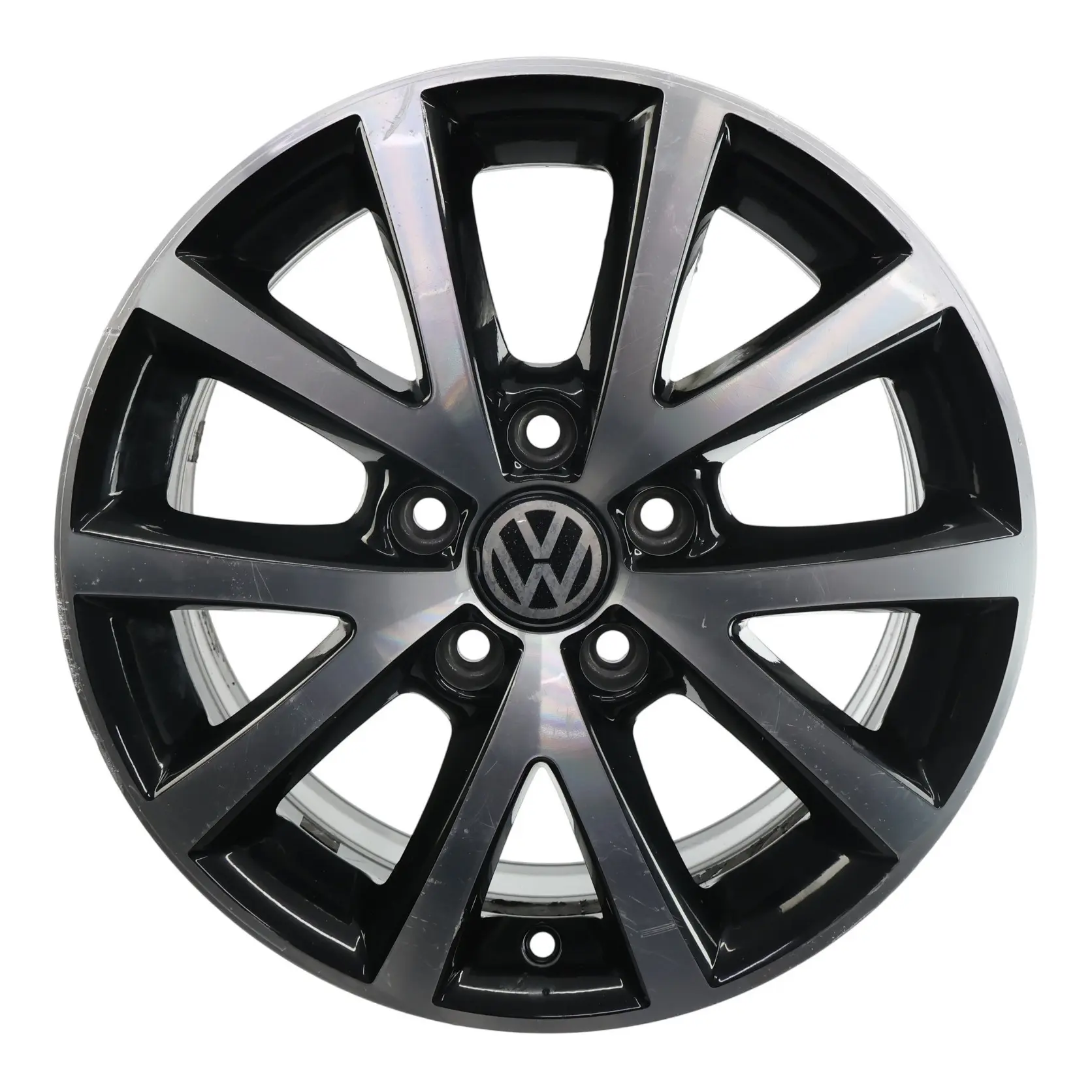 VW Volkswagen Touran 1T Wheel Alloy Rim Silver 16" ET:50 6,5J 1K0601025CJ