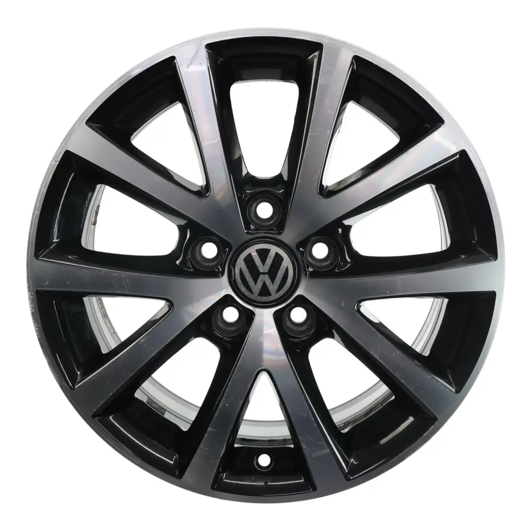 VW Volkswagen Touran 1T Cerchio In Lega Argento 16" ET:50 6,5J - SKU 1K0601025CJ-1 - Numero di parte 1K0601025CJ
