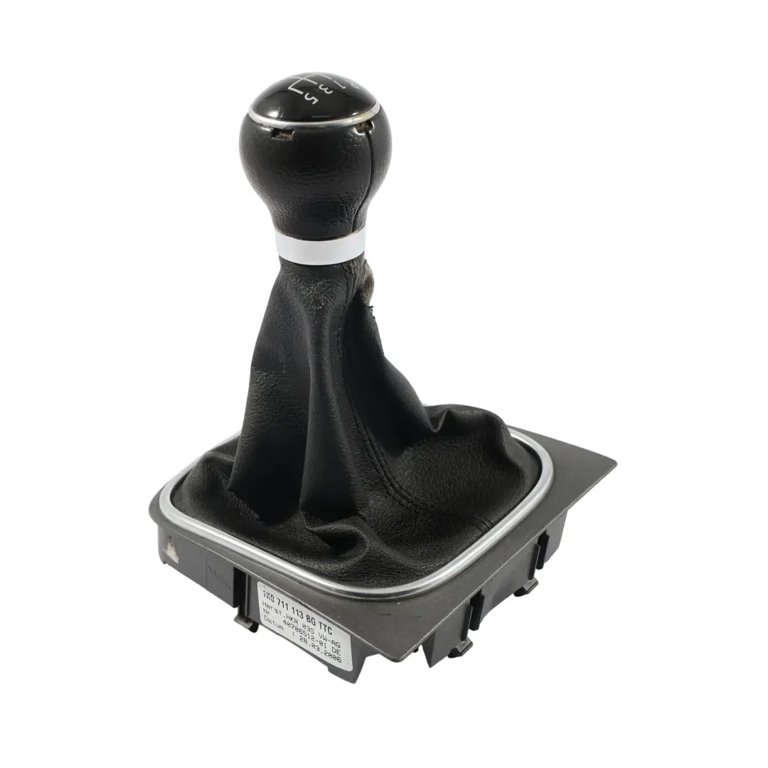 Volkswagen VW Golf 5 Schalthebel Wählhebelknauf 5-Gang Manuell - SKU 1K0711113BG - Teilenummer 1K0711113BG