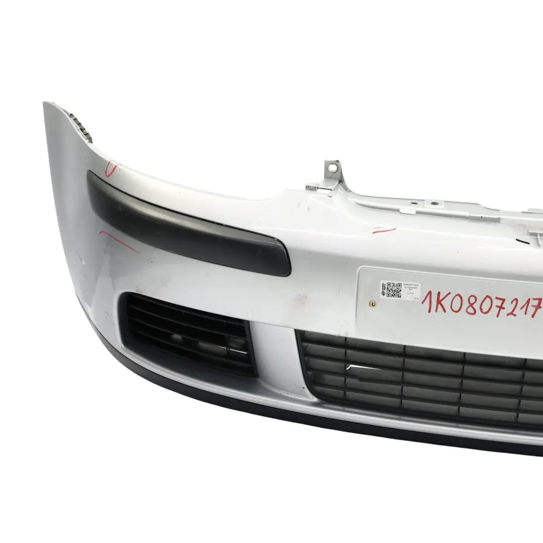 Volkswagen VW Golf Mk5 Zderzak Przedni Reflex Silver Srebrny Metalik - A7W - SKU 1K0807217F-RES - Numer Części 1K0807217F