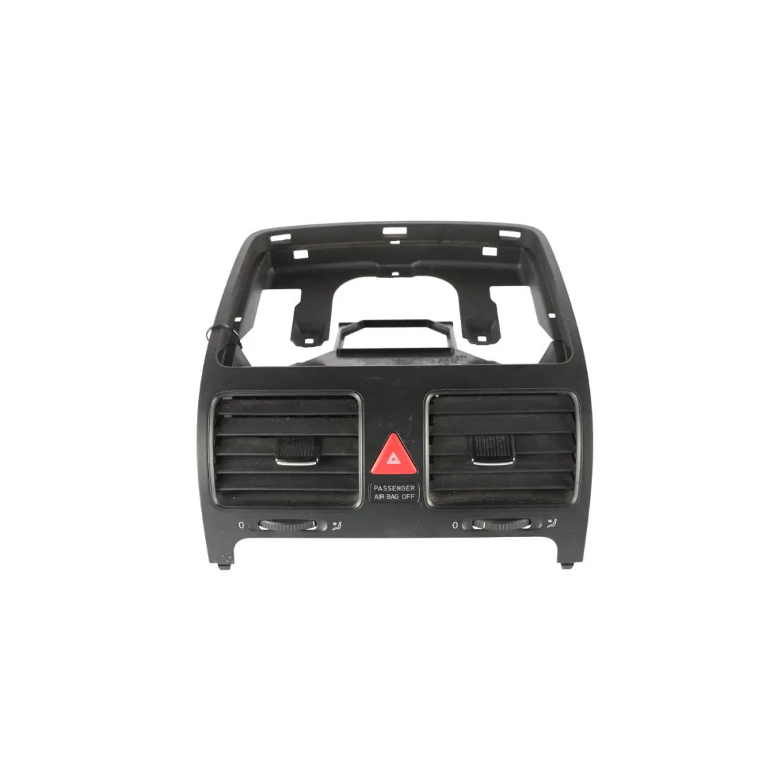 Mk5 V Centre Console Air Vent Hazard Buton Panel to Volkswagen Golf with Part number 1K0815735B Volkswagen Golf Mk5 V Centre Console Air Vent Hazard Buton Panel - SKU 1K0815735B - Part number 1K0815735B