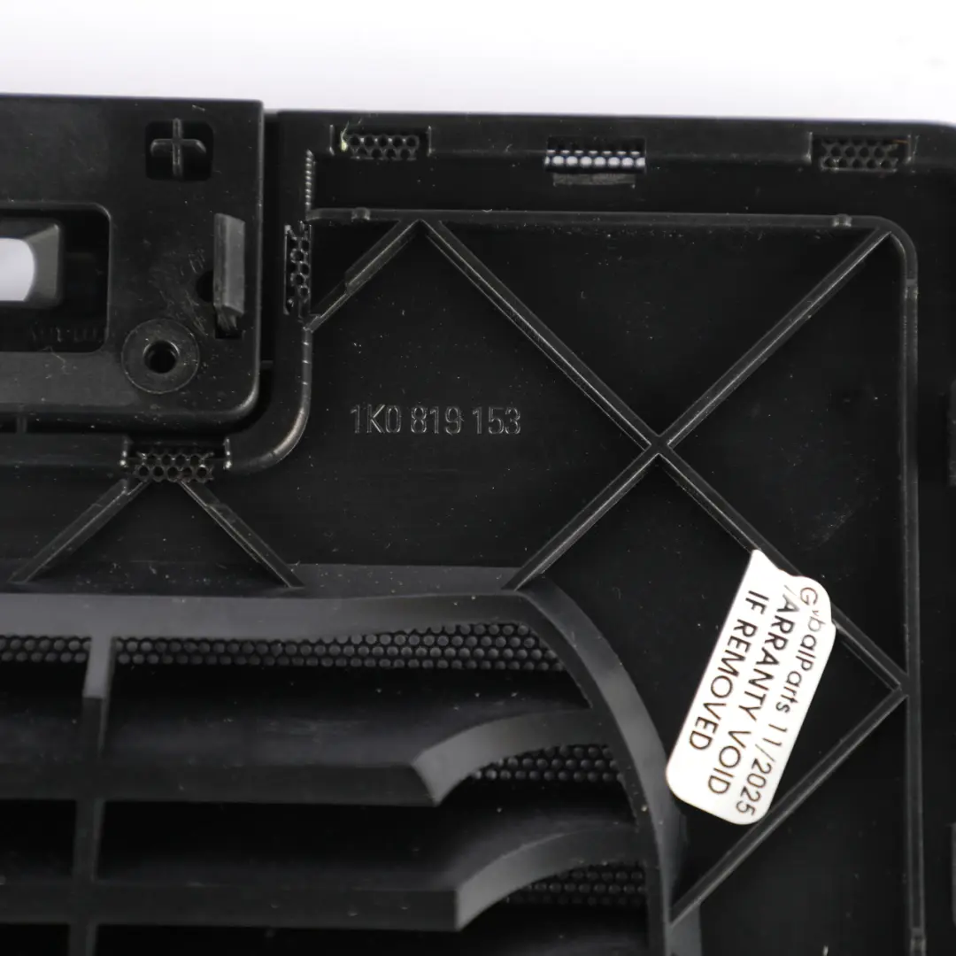 Volkswagen VW Golf Mk5 Dashboard Air Vent Support Mount Trim Panel - SKU 1K0819153 - Part number 1K0819153