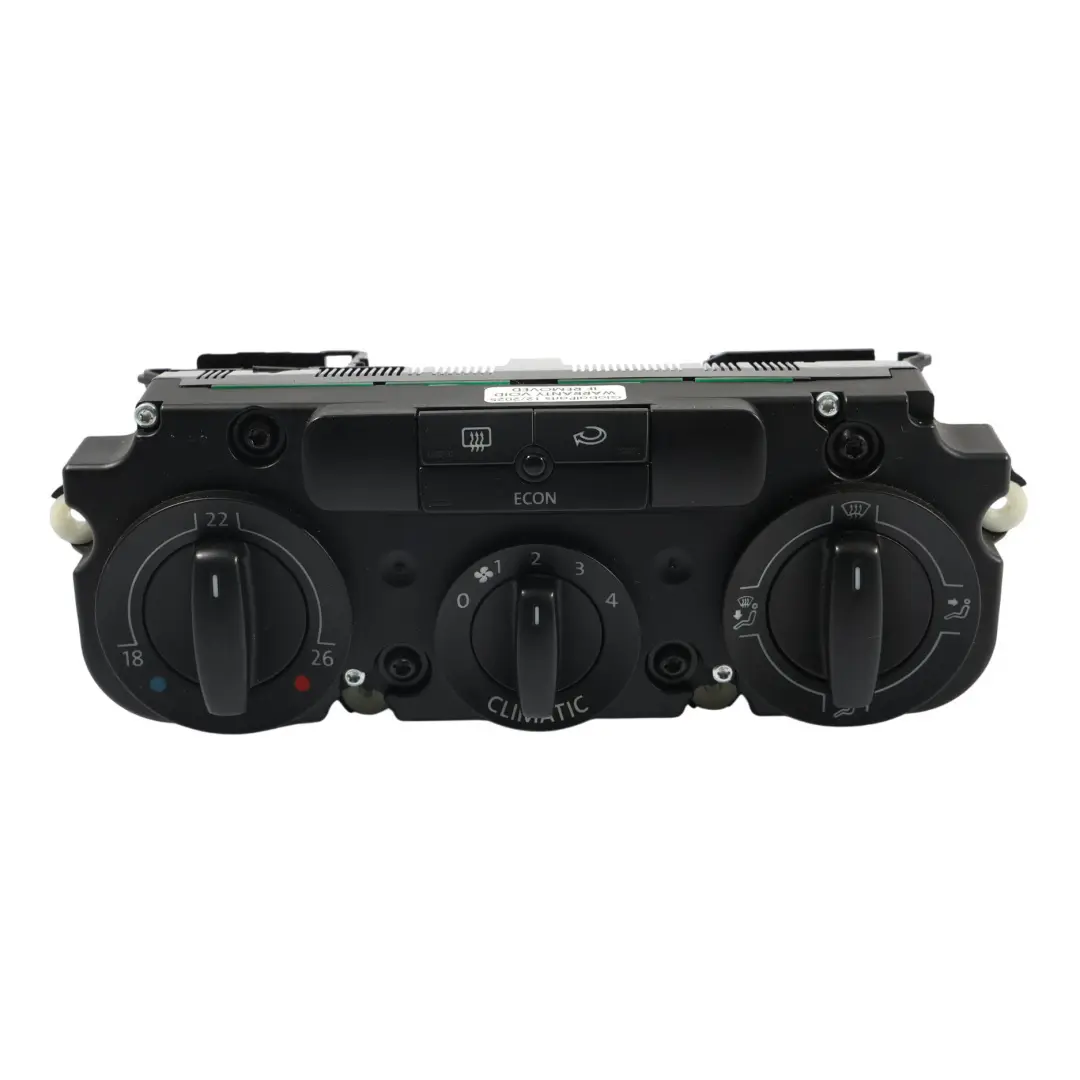 Volkswagen VW Golf 5 Calefacción Climatizador A/C Unidad Interruptor - SKU 1K0820047JD - Número de pieza 1K0820047JD
