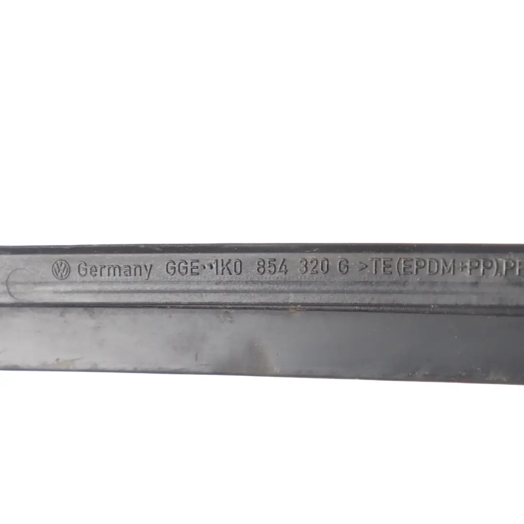 Mk5 Windscreen Drip Moulding Trim Cover Strip Right O/S to VW Golf with Part number 1K0854320G VW Golf Mk5 Windscreen Drip Moulding Trim Cover Strip Right O/S - SKU 1K0854320G - Part number 1K0854320G