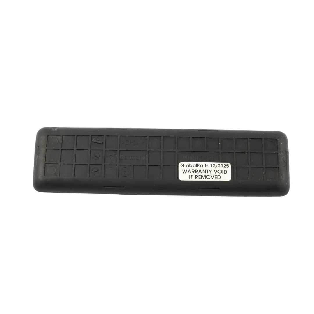 VW Golf Mk5 Panneau Tapis Console Centrale Arrière En Caoutchouc Noir - SKU 1K0863328 - Numéro de pièce 1K0863328