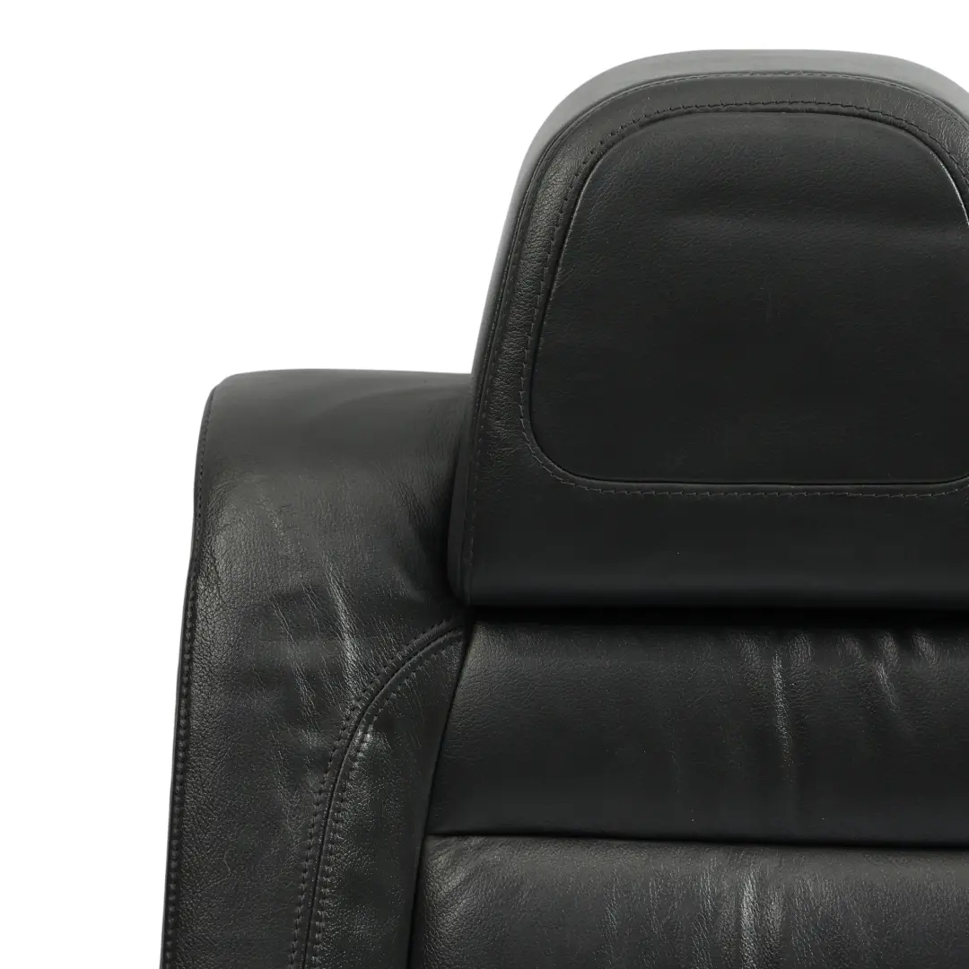 Mk5 Rear Seat Backrest Cover Back Rest Left N/S Black Leather to Volkswagen VW Golf with Part number 1K0885805BT Volkswagen VW Golf Mk5 Rear Seat Backrest Cover Back Rest Left N/S Black Leather - SKU 1K0885805BT - Part number 1K0885805BT