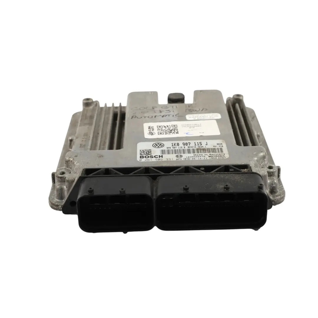Volkswagen Golf Mk5 1K V 2.0 TFSI BWA 200HP Engine Unit ECU Automatic - SKU 1K0907115J-1 - Part number 1K0907115J