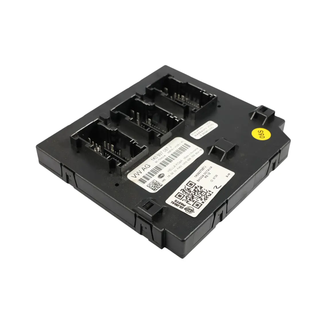 Body Control Module Convenience Unit BCM ECU to Skoda Octavia II with Part number 1K0937087J Skoda Octavia II Body Control Module Convenience Unit BCM ECU - SKU 1K0937087J - Part number 1K0937087J