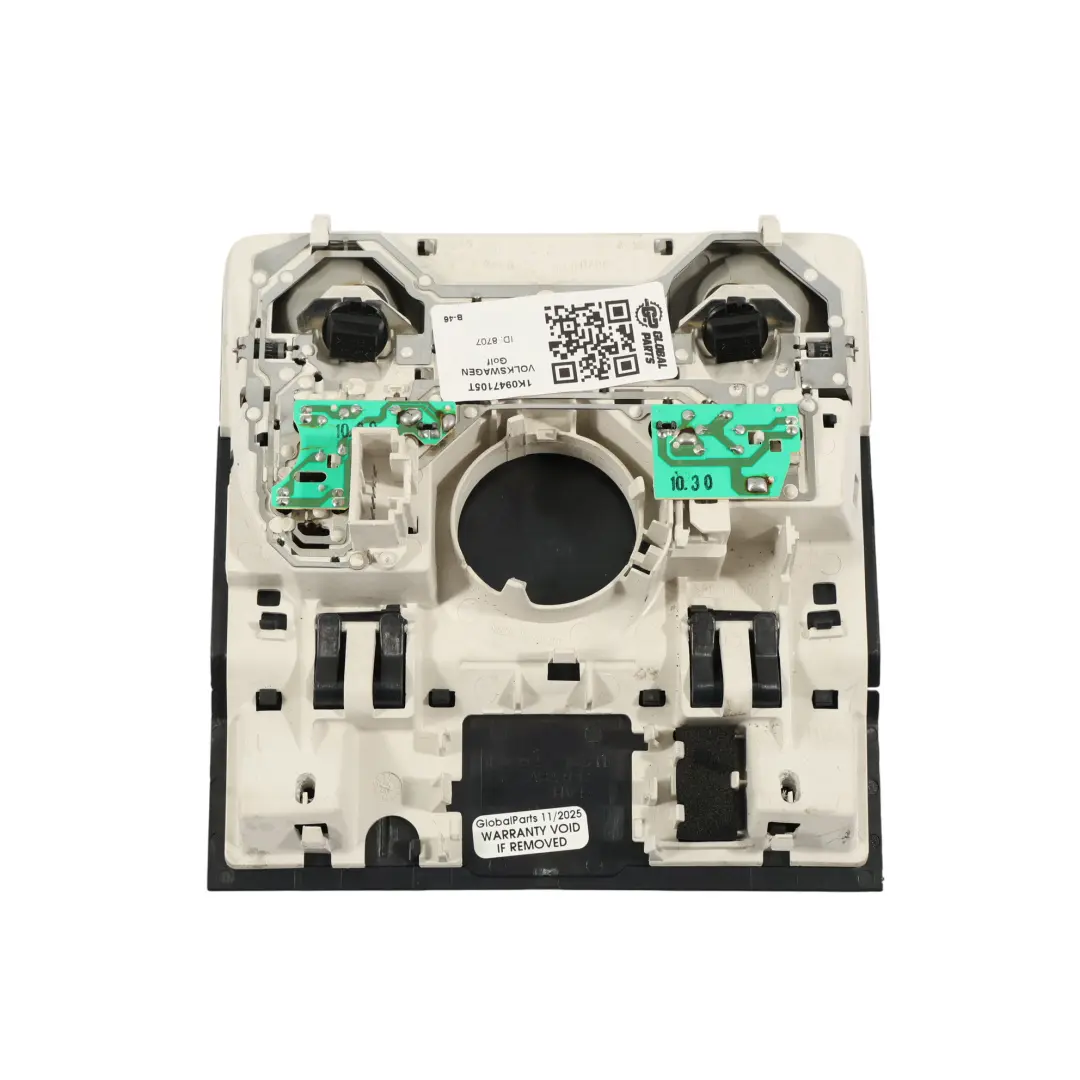 Volkswagen Golf Mk5 V Passat B7 Panel Control Luz Techo Lámpara Cabi - SKU 1K0947105T - Número de pieza 1K0947105T
